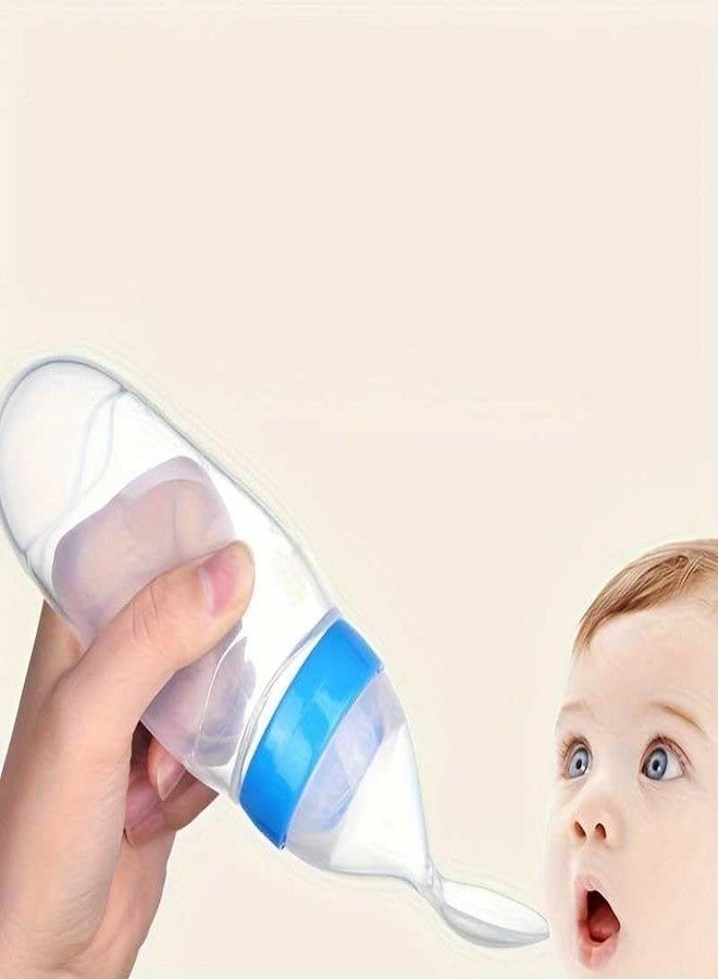hito Baby 2pc Silicone Squeeze Spoon Rice Paste Feeder - Image 5