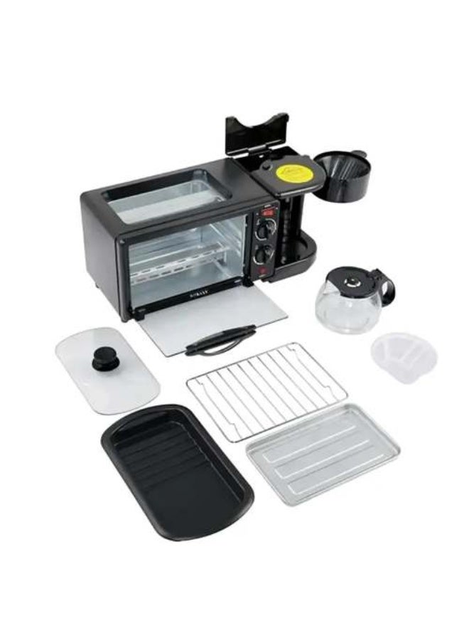 Sokany 1250W Multi-Food Maker Model SK-145 - Black - Image 3