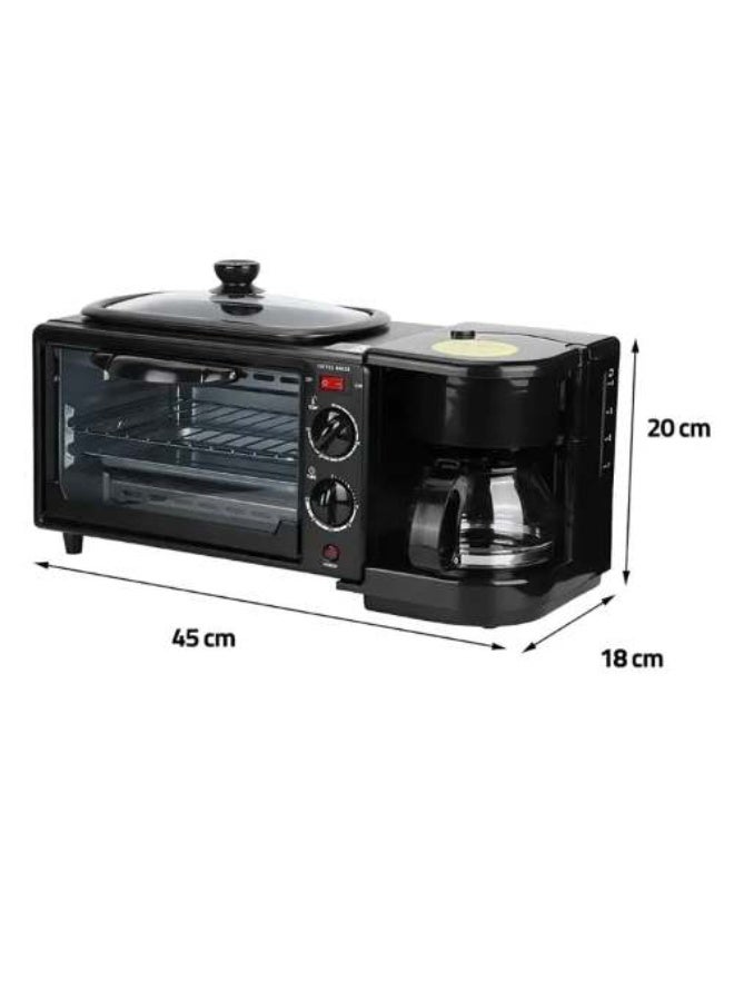 Sokany 1250W Multi-Food Maker Model SK-145 - Black - Image 2
