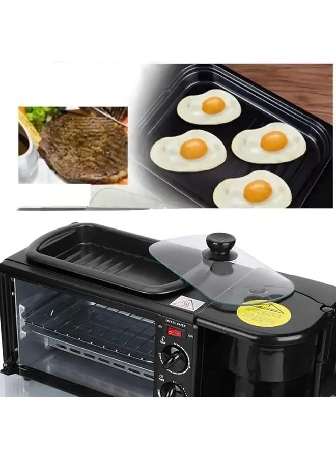 Sokany 1250W Multi-Food Maker Model SK-145 - Black - Image 4