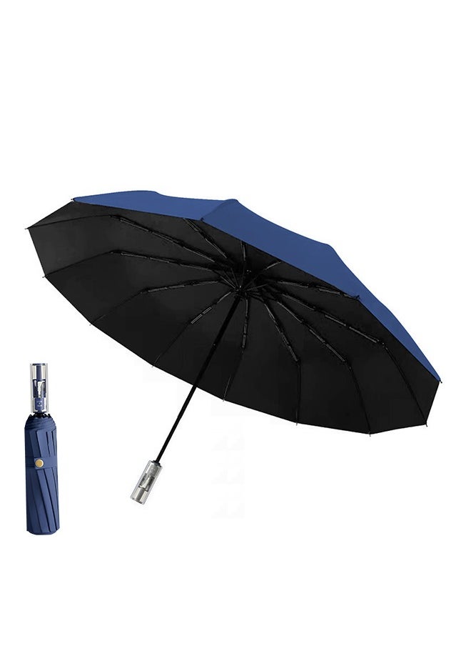 Beauenty 24-Rib Automatic Umbrella with UV50+ for Protection from the Sun  Rain  - Image 1