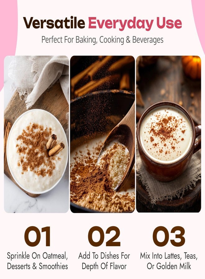 Preserve Ceylon cinnamon powder, GI Certified | Made in Sri lanka | Guaranteed Authenticity | Pure ground cinnamon Non GMO Premium Quality. True Ceylon Cinnamon. - Image 4