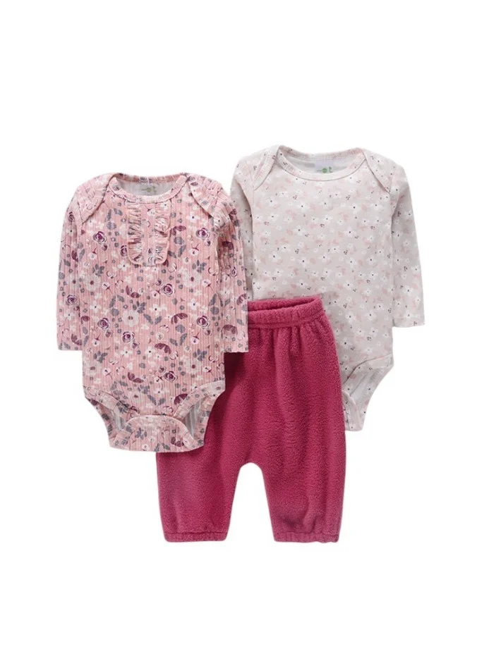 بمبىمىشى Bambimici Floral Print Long Sleeve Set