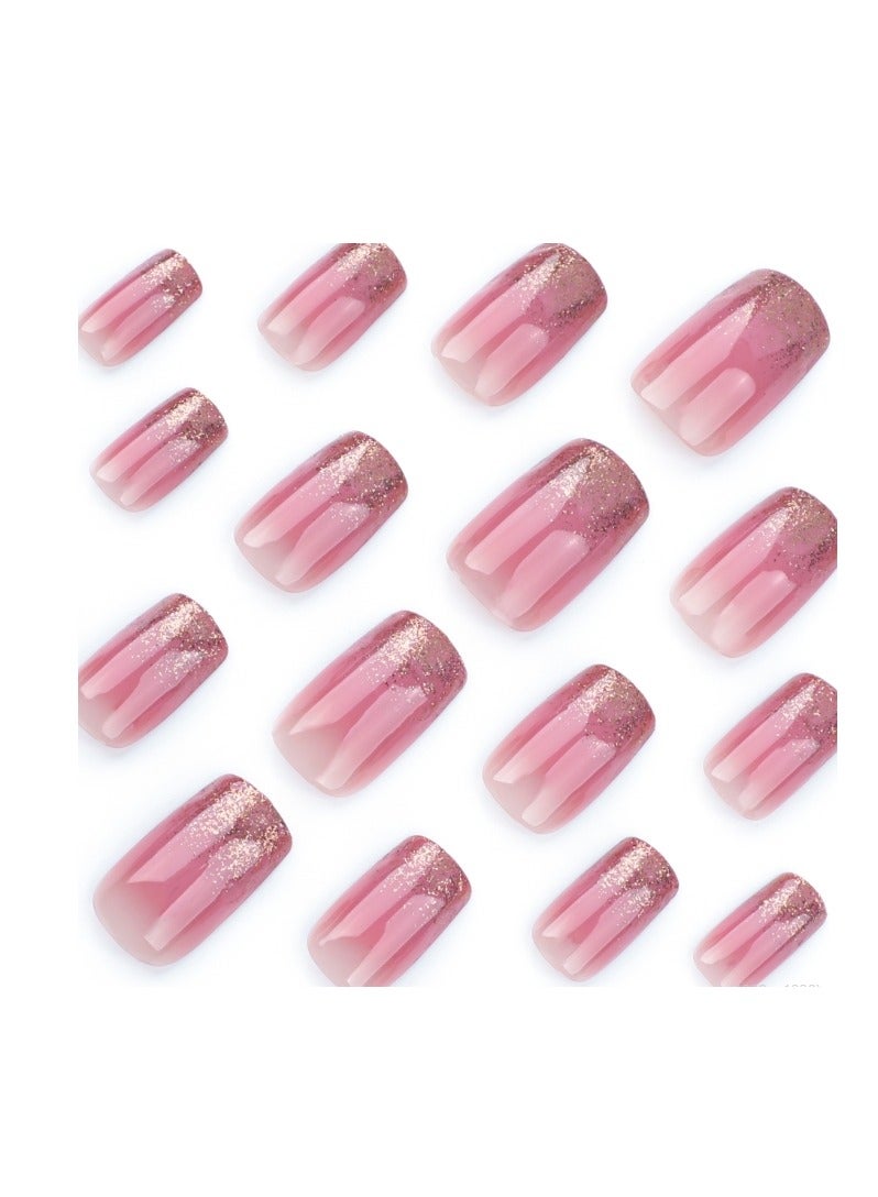 OASIS-TH 24 Piece Press On Nail,Fashionable And Elegant,Manicure Wearable Fake Nail Stickers Removable Finished Nail Accessories,Fake Acrylic Nails With Kit. - Image 2