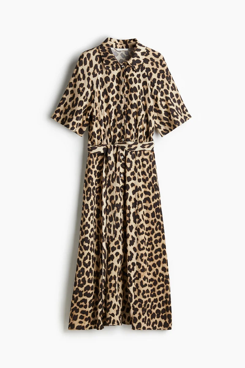 H&M Tie-belt shirt dress