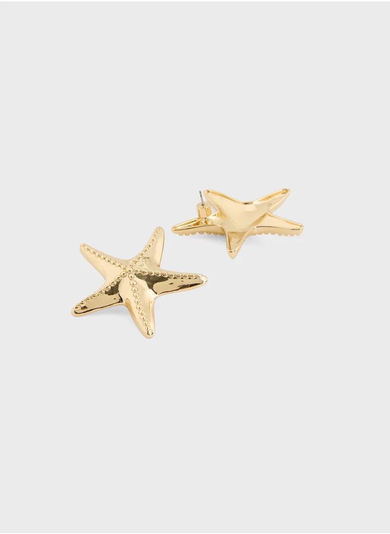 MANGO Star Design Earrings