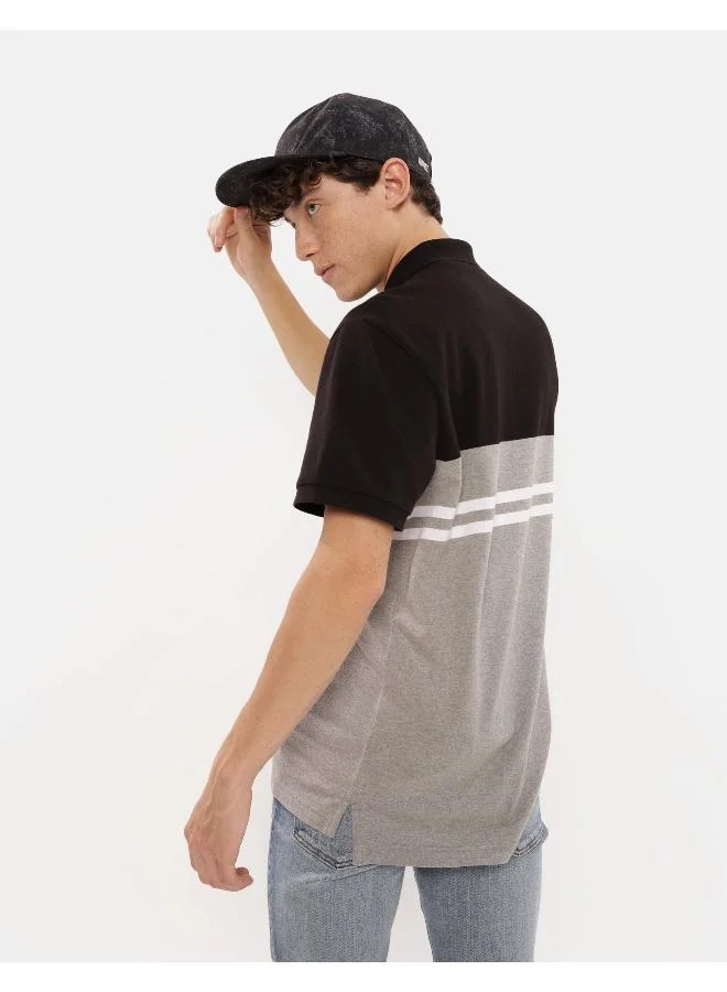 American Eagle Striped Polo