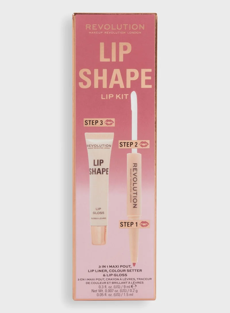REVOLUTION Revolution Lip Lift Kit Rose Pink