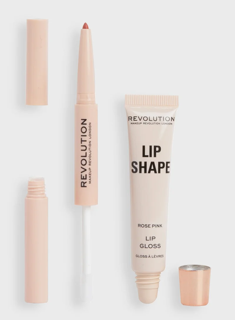 REVOLUTION Revolution Lip Lift Kit Rose Pink