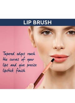 GUBB Lip Makeup Brush For Lipstick Blending Professional Wooden Makeup Brush Single  - Image 4