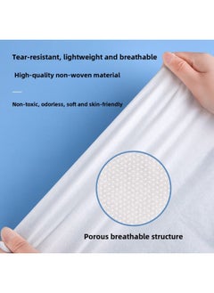 Generic Train Sleeper Disposable Bed Sheet Sleeping Bag Travel Hotel Dirty Three-Four-Piece Set Travel Soft Sleeper Hard Sleeper Portable-Color:Disposable Sheets  - Image 4