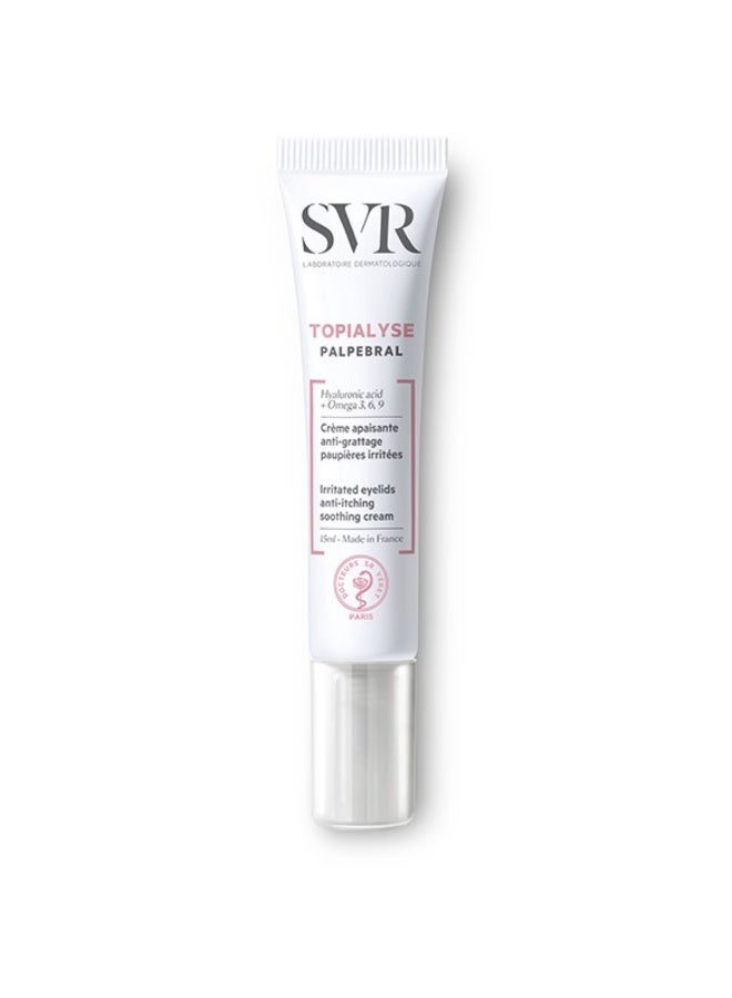 SVR Palpebral Topialyse Eyelid Cream Irritated Eyes 15ml - Image 1