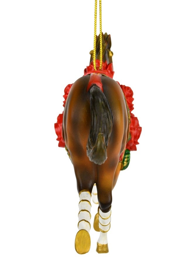تري باديز زينة عيد الميلاد الرسمية محدودة الإصدار من Tree Buddees x Kentucky Derby - قطعة تذكارية لسباق الخيل في تشرشل داونز (حصان الديربي) - Image 5