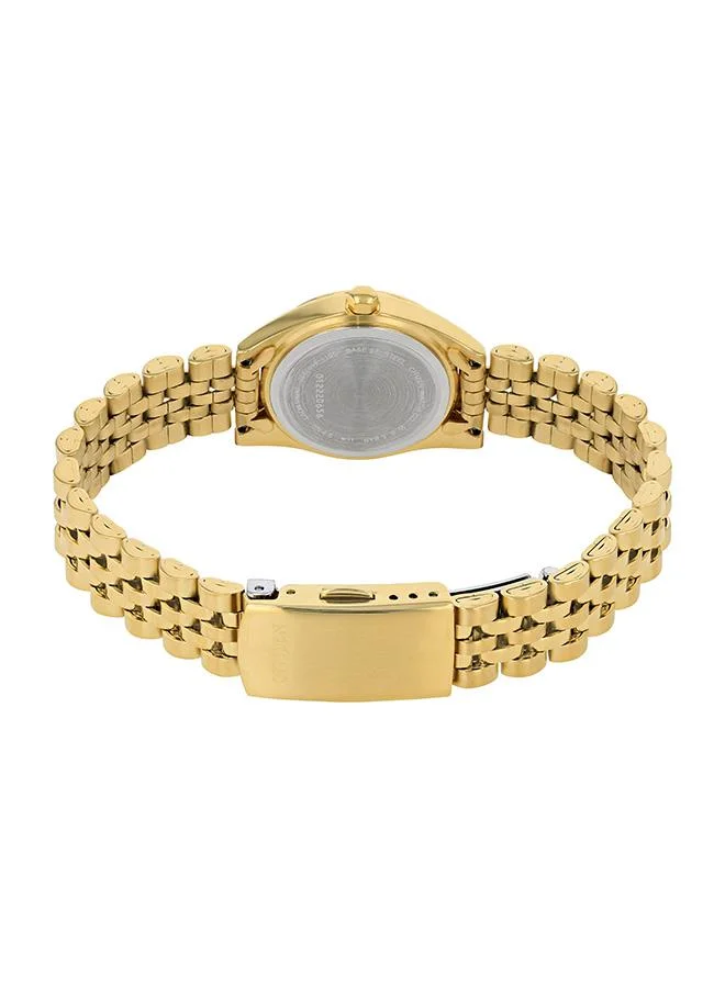 CITIZEN Women's Stainless Steel Strap with Gold Plating  Watch EU6062-50P - 26 mm