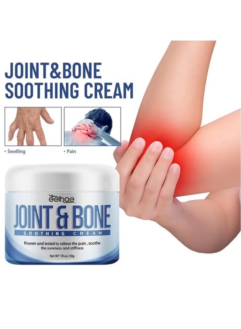 إيلهو كريم طبيعي لعلاج عظام المفاصل، كريم تدليك العضلات لعلاج التهاب المفاصل الروماتويدي، تخفيف آلام المفاصل، الرقبة، الظهر، العناية بالجسم، 30 جرام - Image 2