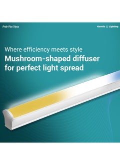 Havells Havells 20W 3 in 1 LED Batten Tubelight|Energy Efficient|Three Color Temperatures(Warm White,Neutral White,Cool White)|Upto 4KV Surge Protection Upto 4KV|Made in India |(Triyca)| Pack of 1  - Image 4