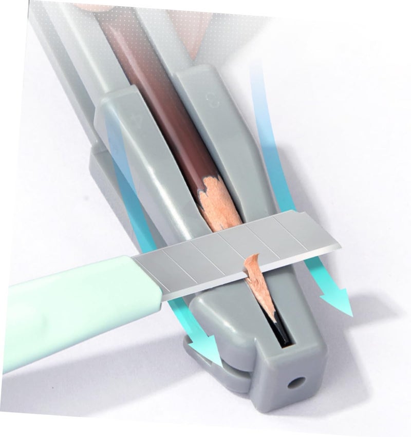 Long use oriented quality DOITOOL 3pcs Makeup Pencil Sharpener Duckbill Aid Tool for Eyebrows Easy to Use Compact and Lightweight Practical build - Image 3