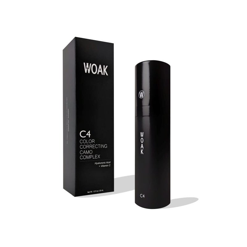 WOAK C4 â€“ Men's Tinted Moisturizer BB CC Cream Foundation â€“ Color Correcting Camo Complex â€“ Hybrid Skin Care (Tan) - Image 2