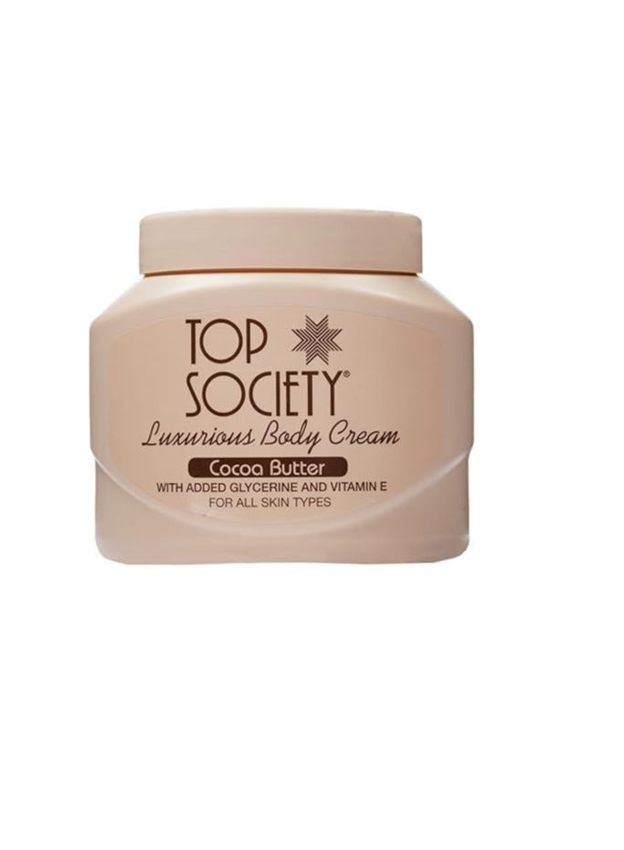 TOP SOCIETY Body Moisturizing Cream With Cocoa Butter Extract  - Image 1