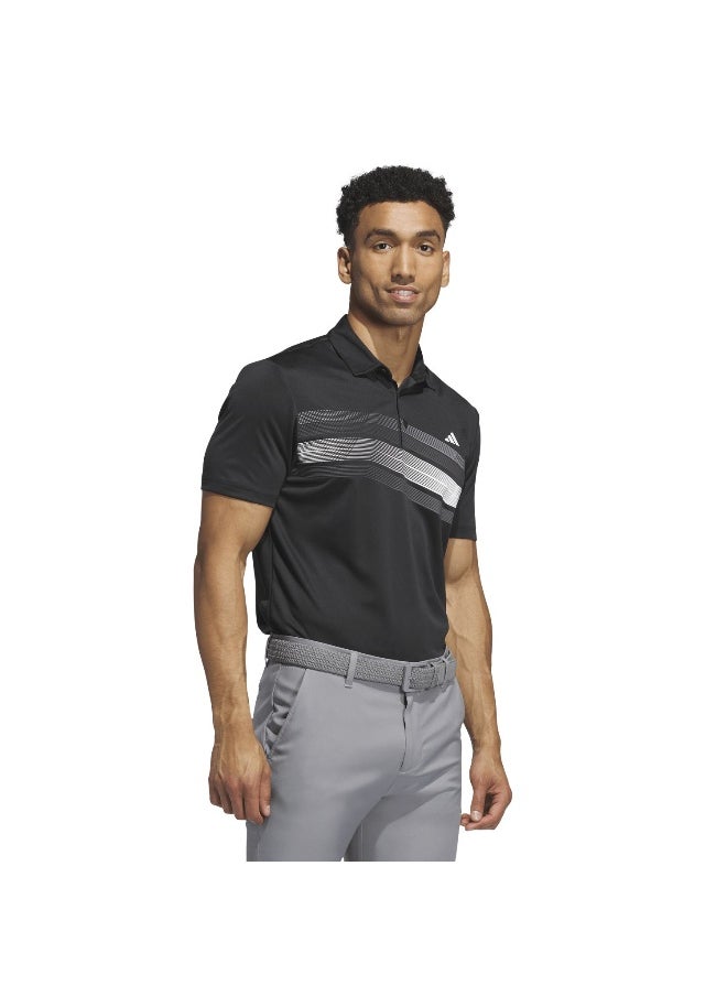 Adidas - adidas core chest stripe men polo t-shirt - Image 1