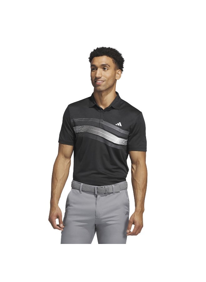 Adidas - adidas core chest stripe men polo t-shirt - Image 1