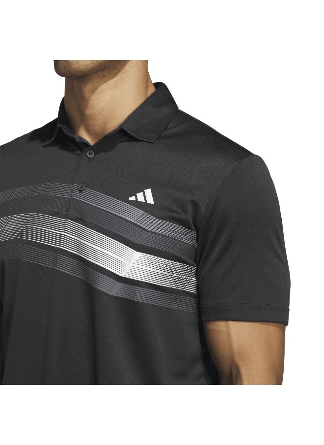 Adidas - adidas core chest stripe men polo t-shirt - Image 1