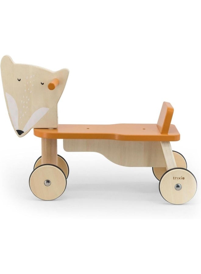 Trixie Wooden bicycle 4 wheels - Mr. Fox - Image 2