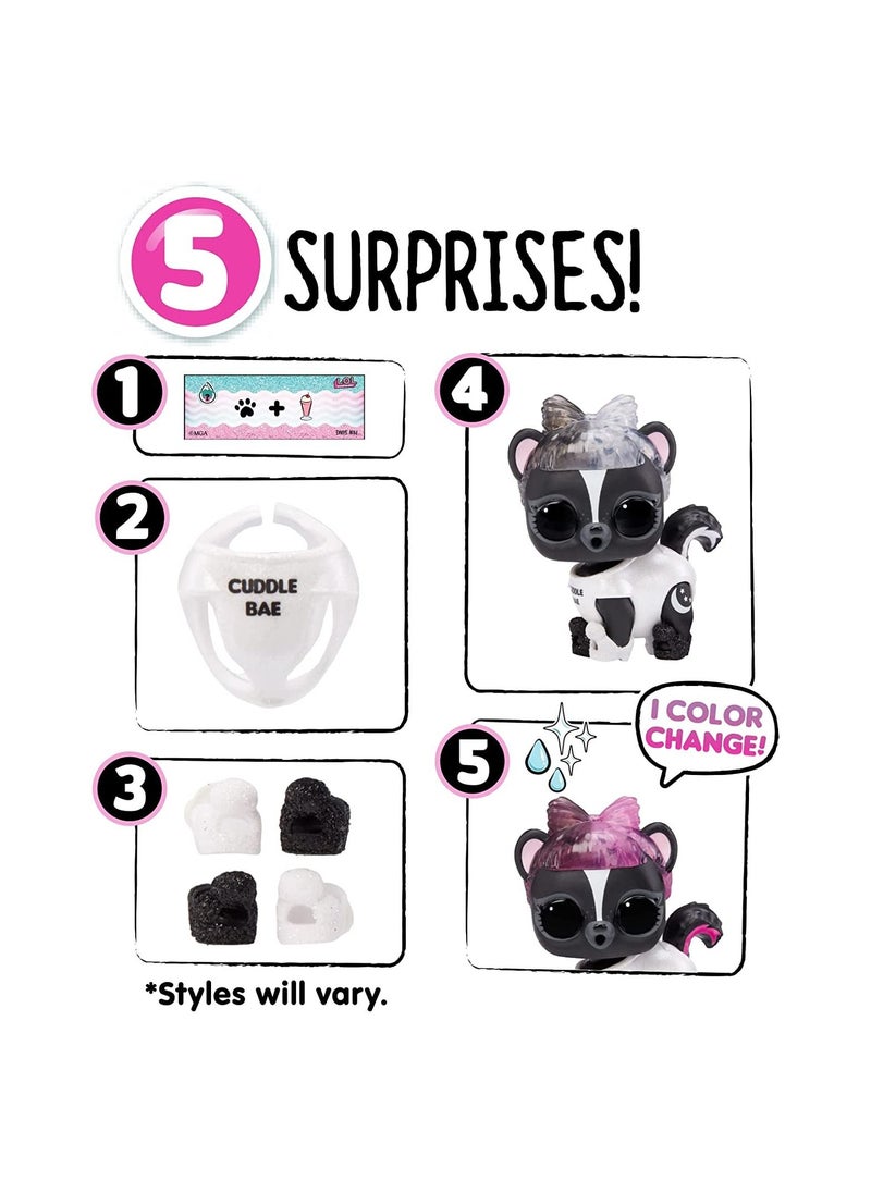 Lol Surpise - Glitter Color Change Pets Asst In Pdq With 5 Surprises - Image 1