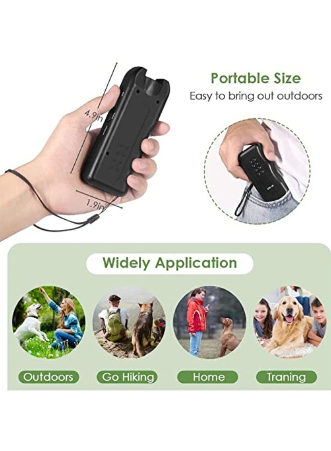 Generic KASTWAVE 3 in 1 Anti-Barking Device - Handheld Dog Repellent and Ultrasonic Deterrent With Dual Strobe LED Flashlight for Training  - Image 5