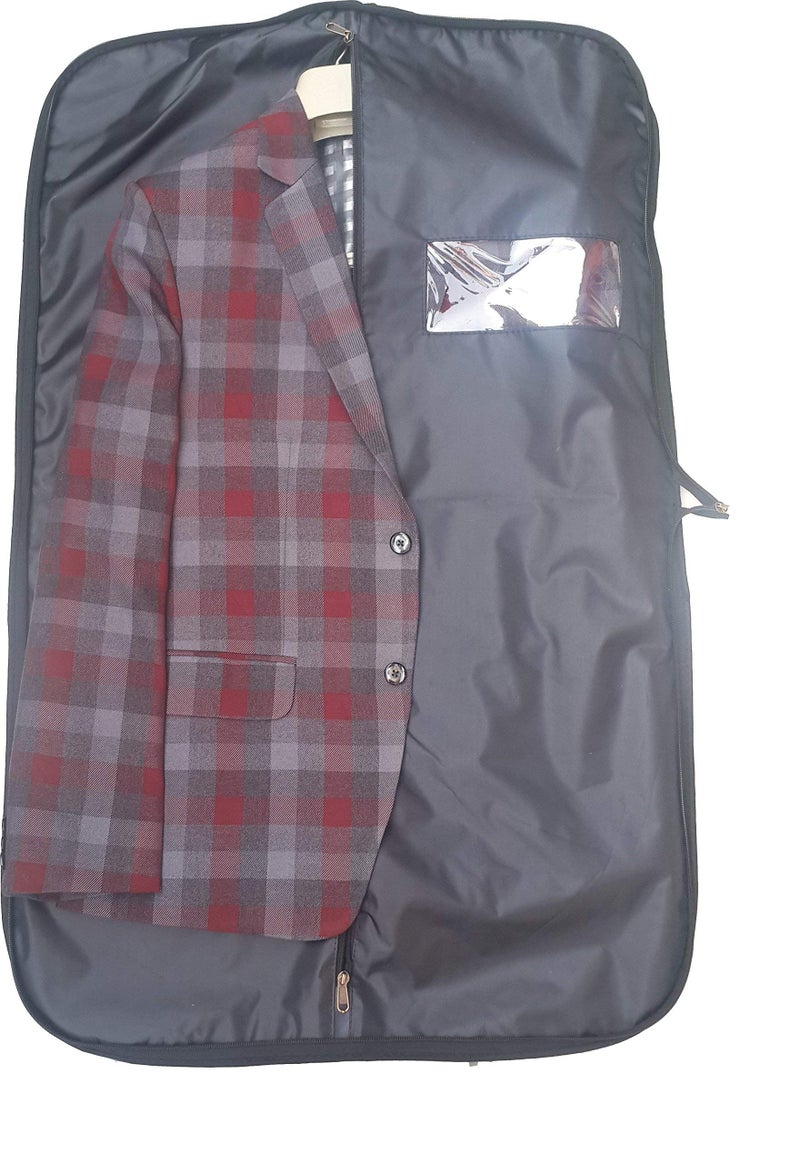 Demoda Premium Waterproof Polyester Suit Cover/Dress/Garment/Jacket Cover/Wardrobe Organizer Travel Garment Bag With Zip(38"without hanger) - Image 2