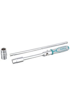 TOTAL Total Rapid Cross Wrench - 16" Heavy-Duty Tool with 4 Sockets (17mm, 19mm, 21mm, 23mm) for Enhanced Leverage and Torque - Includes Durable Leather Bag  - Image 4