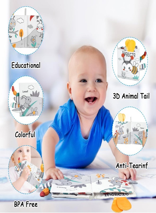 HOTUT Soft Baby Book Toy - Newborn Crinkle Touch and Feel for 0-6 Months, 3D Toddler & Kids Toy, Gift for Boys & Girls (Bee) - Image 4