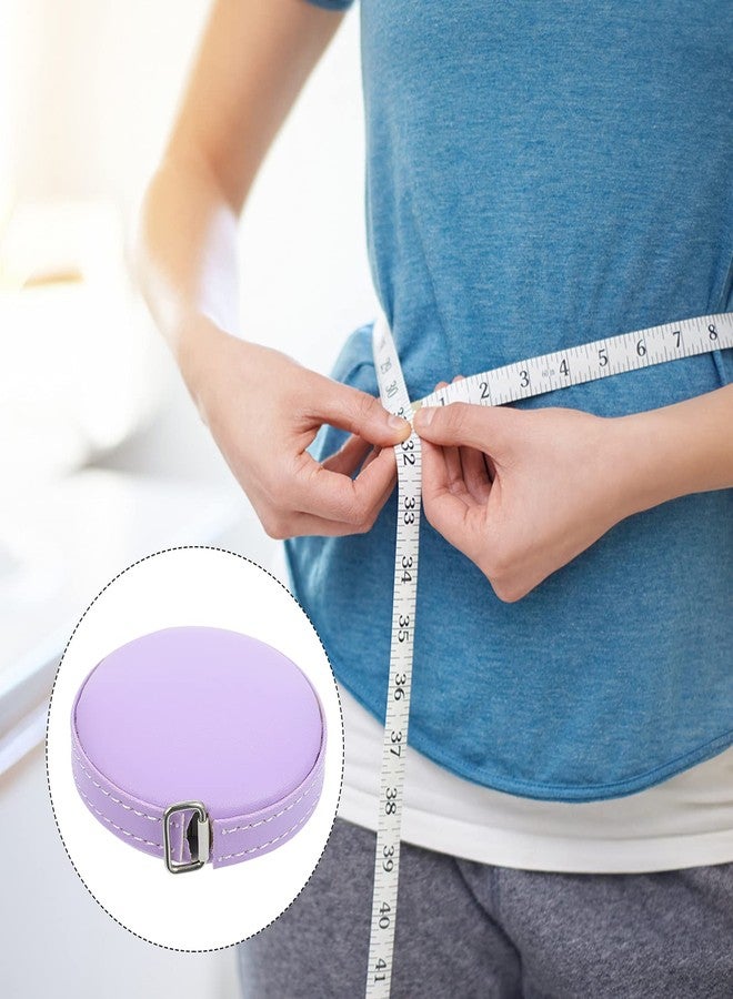 Scicalife PU Leather Retractable Body Tape Measure for Sewing Tailor Cloth Measure - Image 4