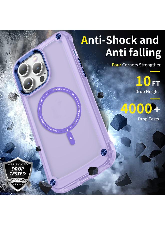 S-TOP Case For iPhone 14 Plus Skin Feel TPU + PC MagSafe Magnetic Phone Case - Image 3
