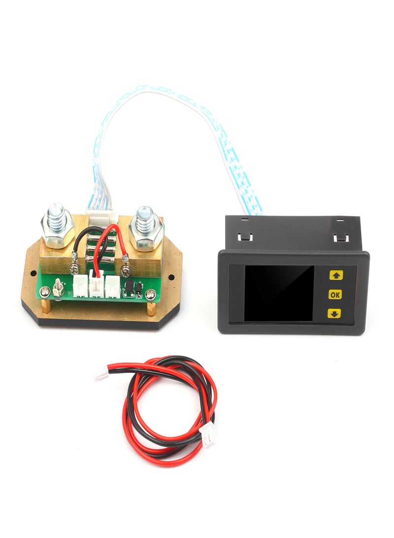 90V 0-300A Digital LCD Display Coulometer 2-way Current Measurement Voltmeter Ammeter Watt Meter Voltage Current Energy Monitor - Image 3