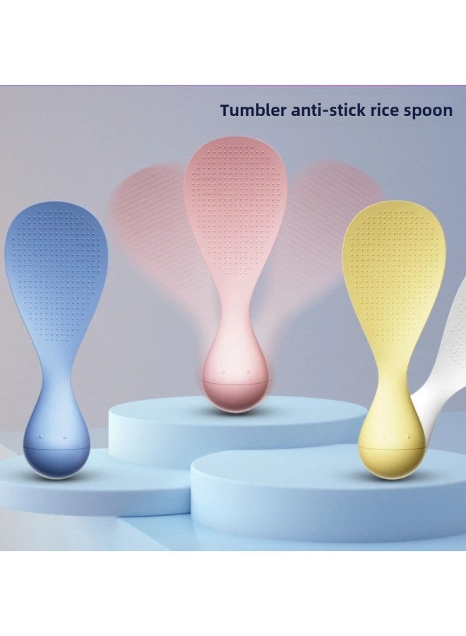 Tumbler Rice Spoon Can Stand Rice Shovel Rice Spoon Rice Non-stick Rice Non-stick Rice-Specifications:Tumbler Rice Spoon - Image 3