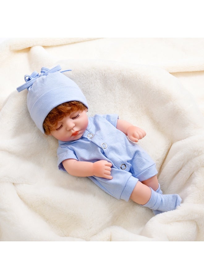 xozgdovg Reborn Baby Doll 30cm - Realistic Sleeping Doll - Perfect Bath and Dress-Up Toy 