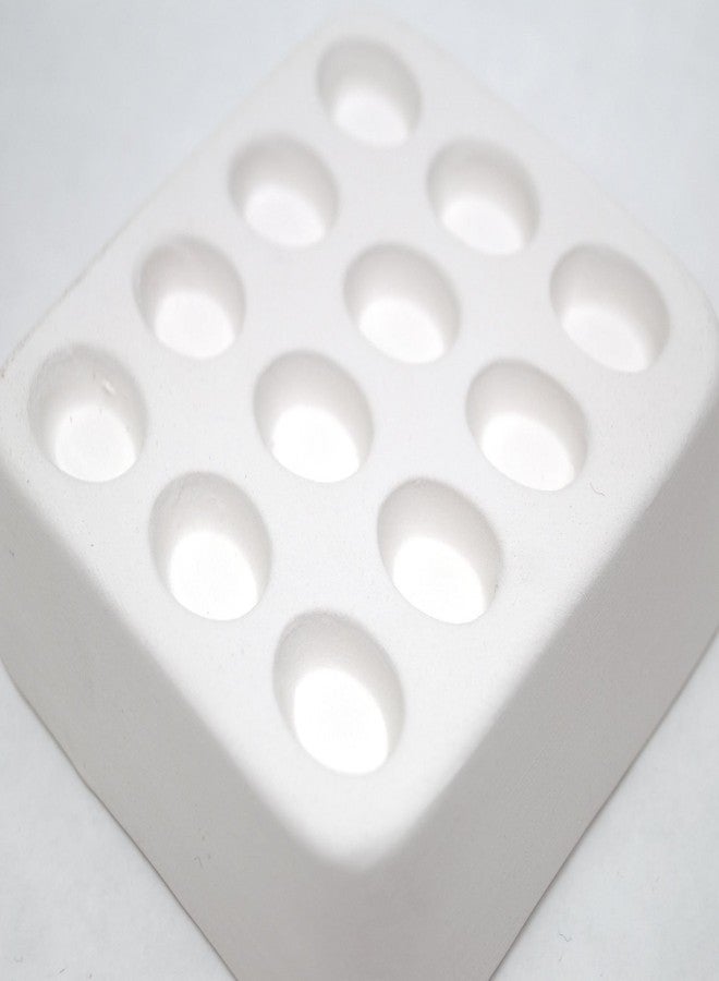 Delphi Glass Super Mini Oval Jewelry Mold - 12 Ovals - Image 2