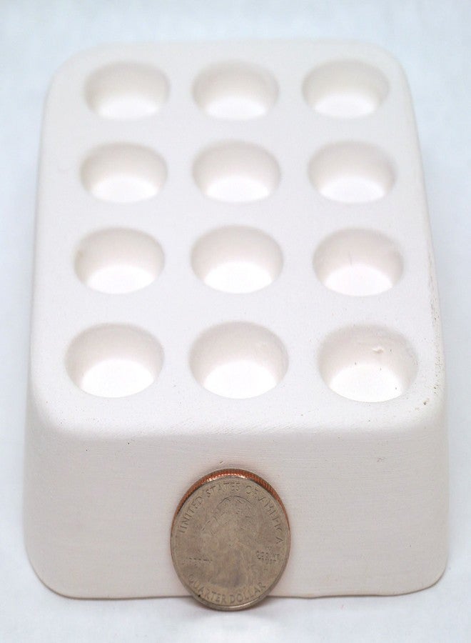Delphi Glass Super Mini Oval Jewelry Mold - 12 Ovals - Image 3