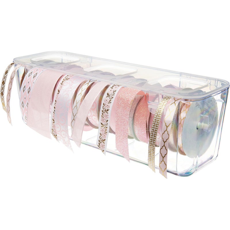 Deflecto Ribbon Dispenser, Clear - Image 4