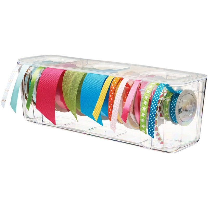 Deflecto Ribbon Dispenser, Clear - Image 5
