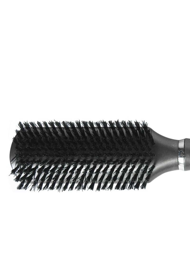Glitters - Hair Brushes for Men Women, Hole Design Hair Blow Drying Styling Brush Curve Brush Barber Brush for Long, Thick, Thin, Curly Hair, Slicked-back Hair - Image 1