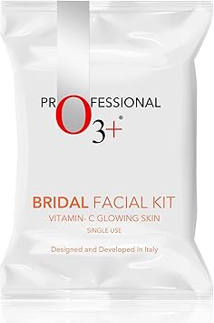 O3 Bridal Facial Kit Vitamin C for Glowing Skin and Radiant Complexion Suitable for All Skin Types 136g Single Use KIT172 - Image 1