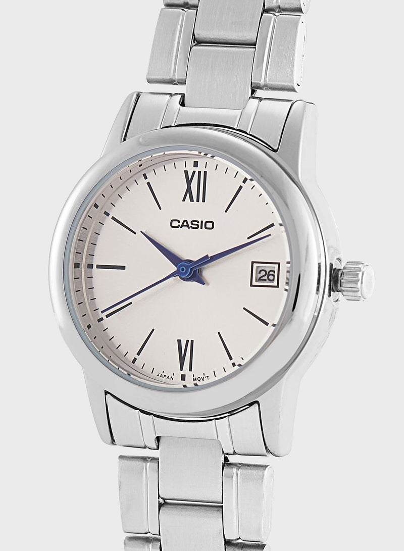 CASIO Steel Strap Analog Watch - Image 2
