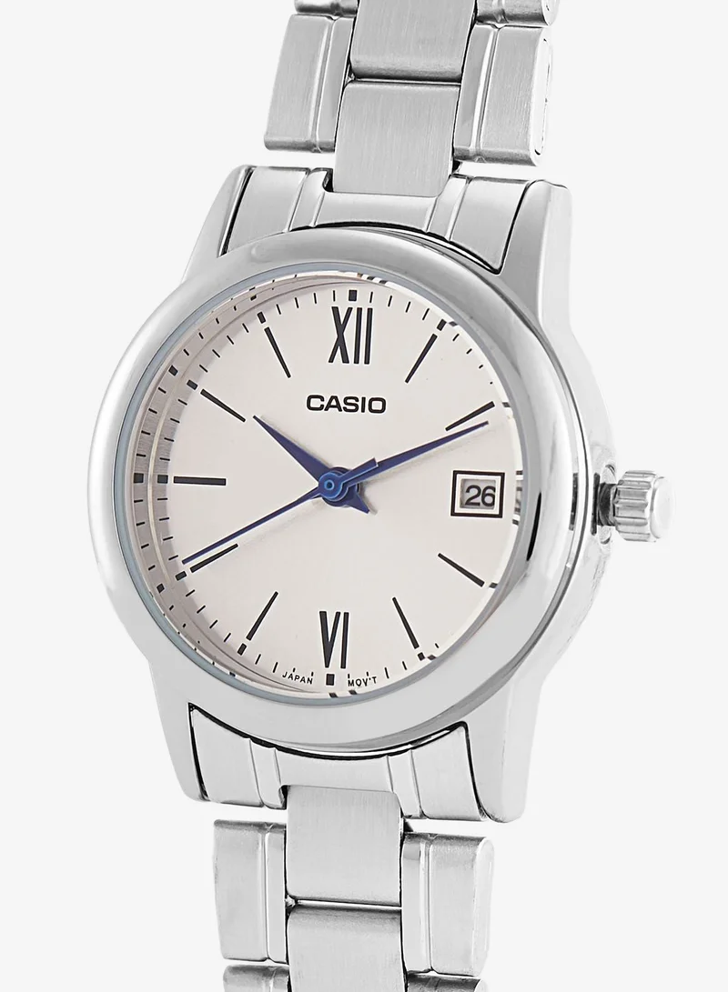 CASIO Steel Strap Analog Watch