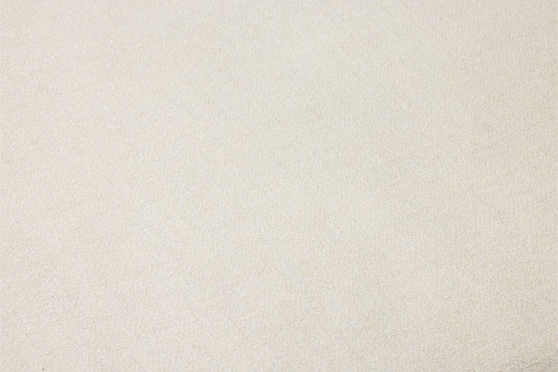 Fatboy Pfffh Boucle Recycled Round Ottoman | Multifunctional | Super strong core | Stylish, versatile design for any room | Indoor pouf for seating, footrest, or side table | 90x90x40 cm - Creme - Image 5