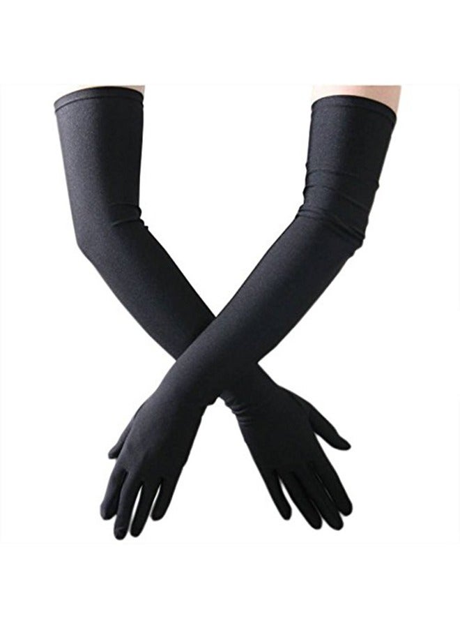 Protective Cotton Full Hand Arm Sleeves Gloves - Image 2