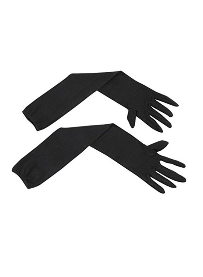 Protective Cotton Full Hand Arm Sleeves Gloves - Image 3
