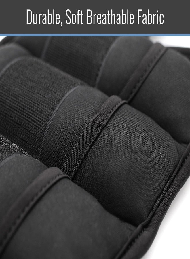 DMI Adjustable Wrist or Ankle Weights, 5 Removable Sand Pockets for Weight Adjustment, for Men & Women, Walking Weights, Adjustable Length, Max Weight of 10lbs, 2 X 5lbs - Image 2