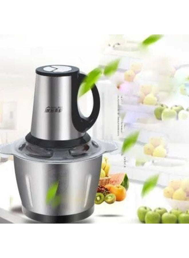 High-Power 800W Meat Grinder & Food Processor (5L) | Heavy-Duty Multi-Purpose Food Preparer | Durable High-Quality Home Essential - Image 1